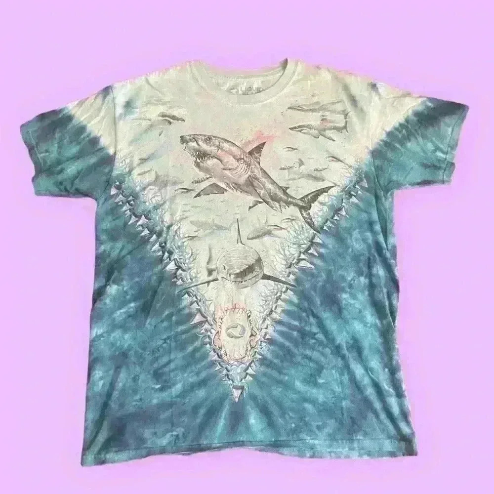1997 liquid blue shark t-shirt